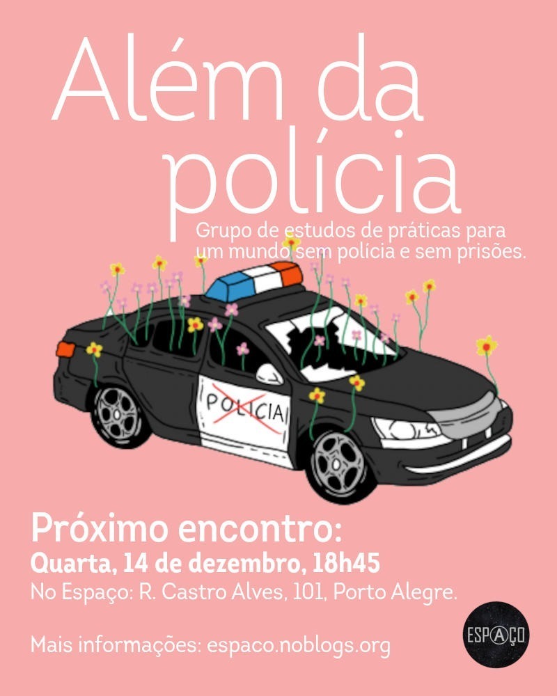 14/12 – Grupo de Estudos Além da Polícia!
