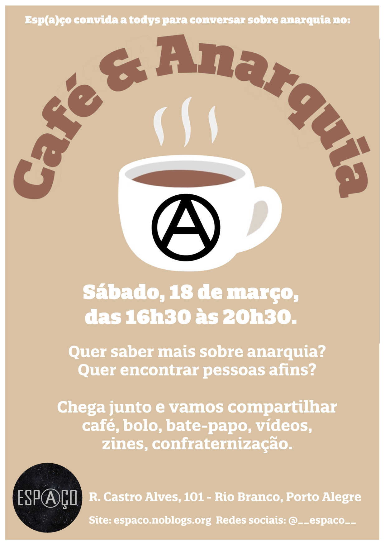 18/03 – Café e Anarquia