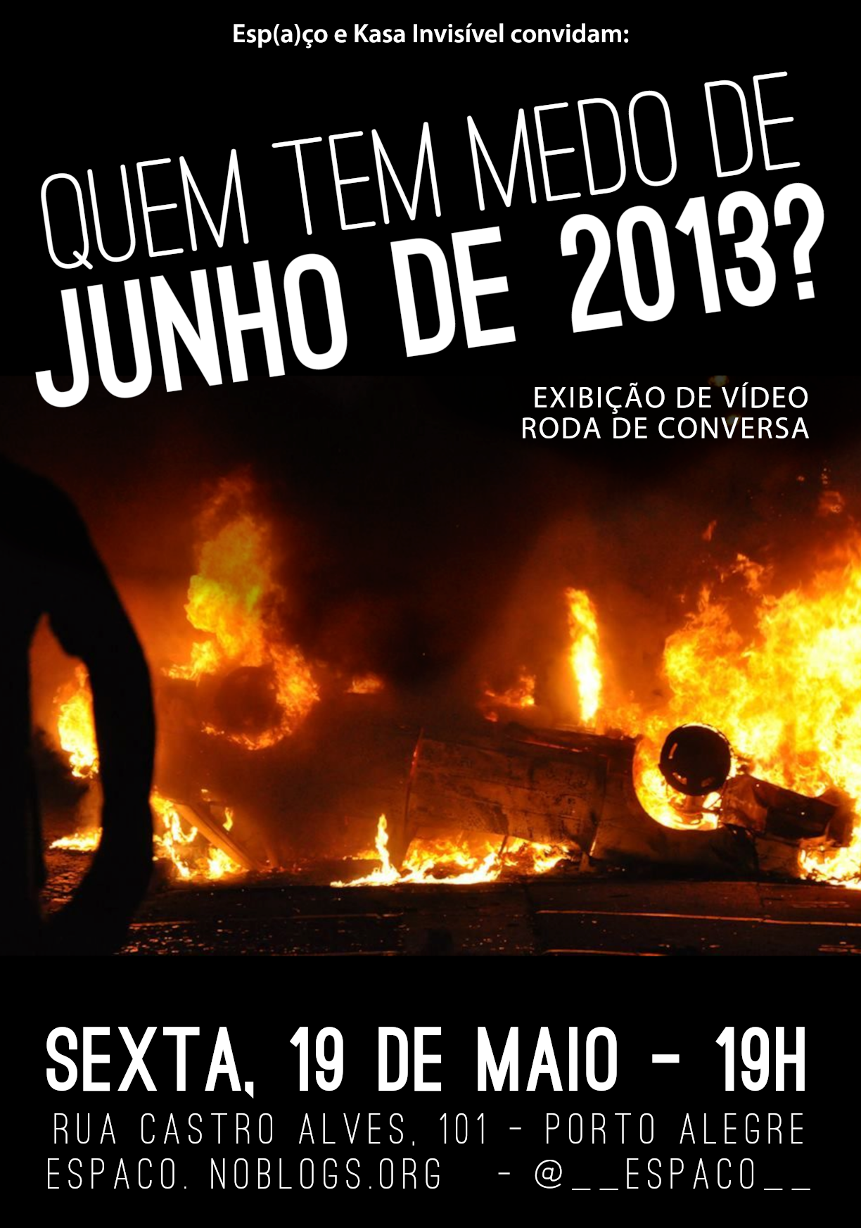 19/05 – Quem Tem Medo de Junho de 2013?