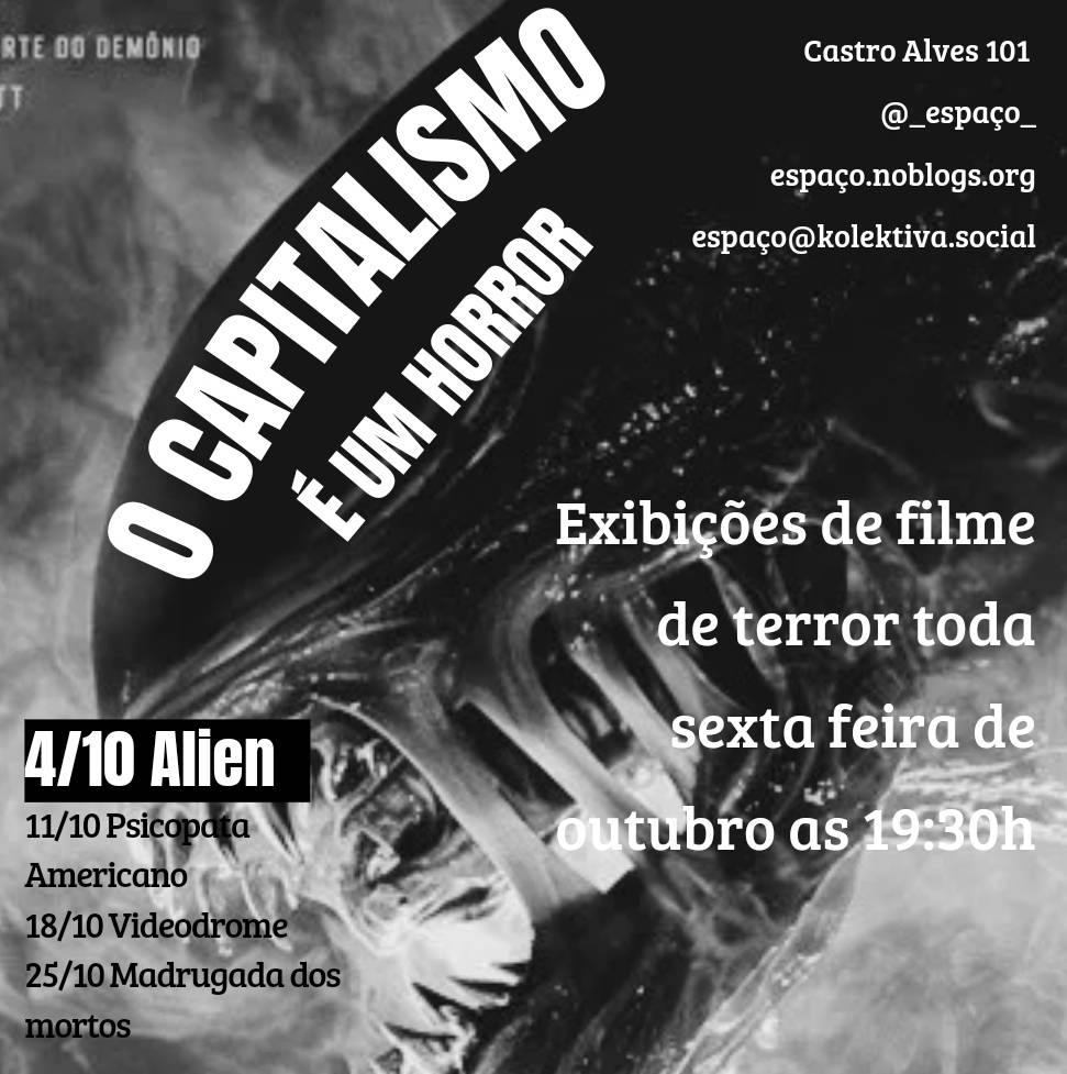 Ciclo de cine: O Capitalismo é um Horror